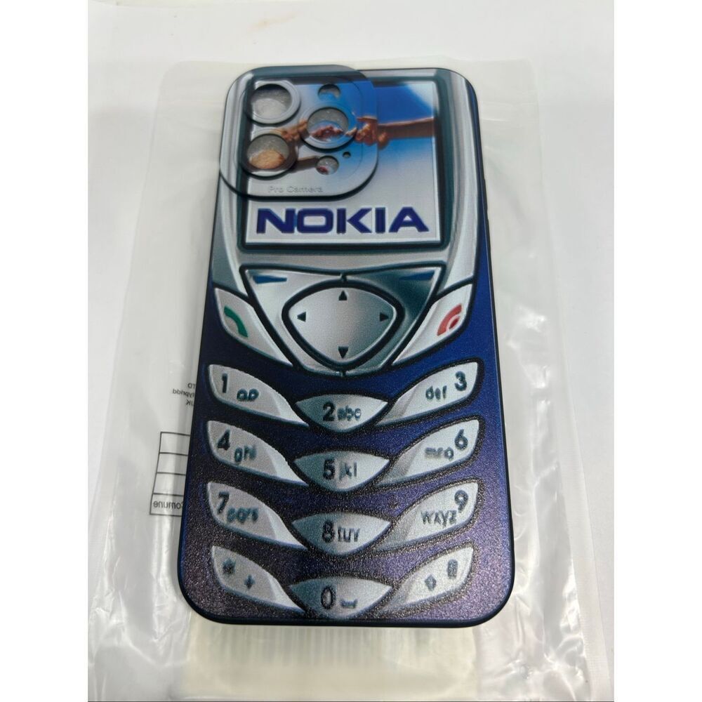 iPhone 14 Pro Max Retro Nokia Phone Case Y2K Vintage Style Protective Cover